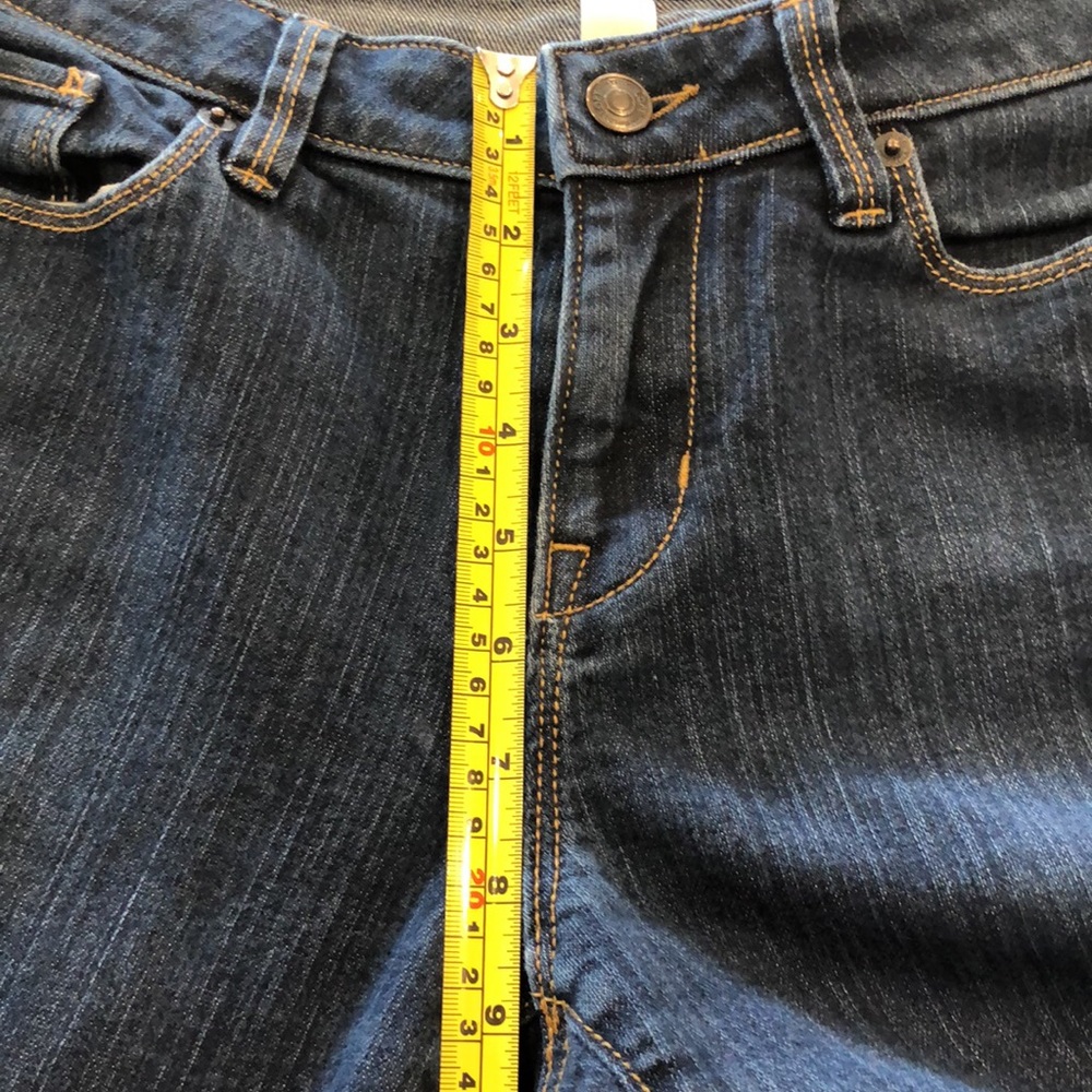LOFT Modern Skinny Jeans Sz 8 Mid-Dark Wash - Picture 8 of 10